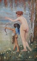 Cupid and Venus
