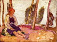 Woman Resting