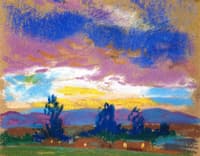 Evening Sky-Lights in Homes