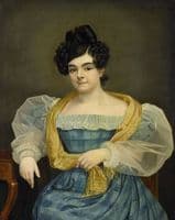 Portrait of Adriana Johanna van Wijck, Wife of Johannes Ploos van Amstel