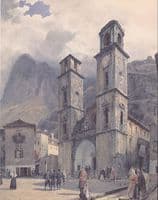 The Cathedral Square in Cattaro