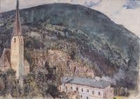 The St. Nicholas Church in Gastein