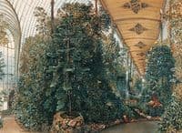 Interior of the Palm House of Lednice Palace