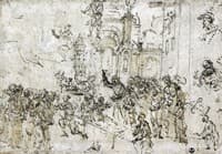 St John the Evangelist Resuscitating Druisana (Study)