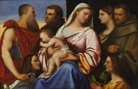 Madonna and Child with Saints and Donors
