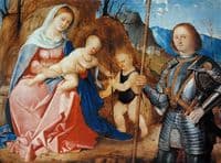 Madonna and Child with Saint John the Baptist and Saint Liberalis