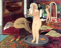 Women Washing and Dressing