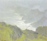 A Fog at Lobster Cove, Monhegan, Maine