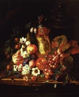 Still Life with Fruit and Flowers
