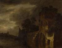 A Tower beside a River