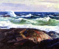 Monhegan Rocks and Surf