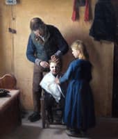 At the Haircutter's
