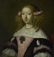 Portrait of Adriana Jacobusdr Hinlopen, Wife of Johannes Wijbrants