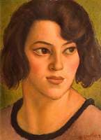 Head of a Basque Shepherdess