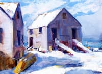 Winter at the Stanley Fish House