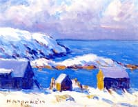 Monhegan in Winter