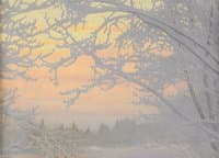 Cold winter evening