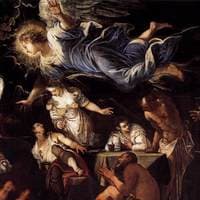 Saint Roch in Prison Visited by an Angel (detail)