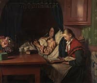 By Grandmother's Sickbed