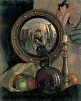 Still Life with Self Portrait