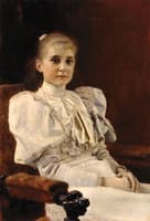 Young Girl Seated