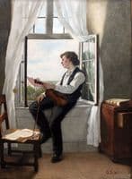 The Violinist at the Window