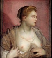 Lady Bearing her Breast
