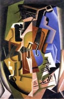 Violin and Newspaper