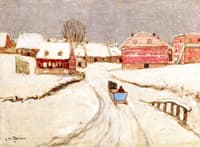 Entrance to a Quebec Village