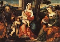 The Holy Family with the Young St. John the Baptist and St. Catherine of Alexandria