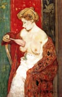 Nude with a Feather