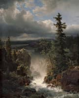 Landscape with Torrent