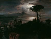 Night at the Gulf of Naples