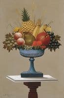 Fruit with Blue-footed Bowl