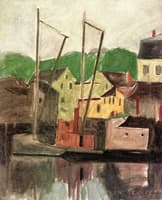 Fishing Boats at Port, Gloucester, Massachusetts