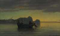 Sunset in the Bay of Naples
