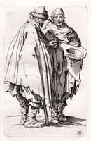 "Beggars Chatting"