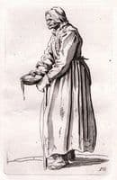 “ Beggar Holding a Pan ”