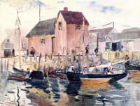 Docked Boats