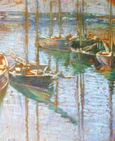Fishing Boats at Rest, Rockport, Massachusetts