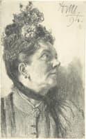 Woman with a Crushed Velvet Hat
