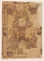 Interior of a Church, "Descent of the Holy Ghost"