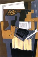 Water Bottle and Book