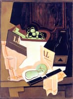 Still Life in Front of Cupboard