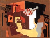 Bottle and Fruit Dish