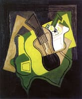 Guitar and Bunch of Grapes