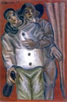 Harlequin and Pierrot