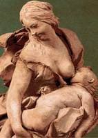 Charity with Children (detail)
