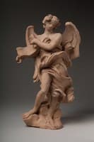Standing Angel with Scroll