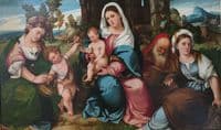 Madonna and Child with St. Catherine, John the Baptist, St. Dorothea and St. Anthony the Abbot
